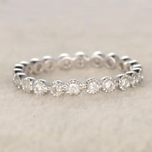 Brilliant Round Cut 2ct 4PC Ring Sets In Sterling Silver