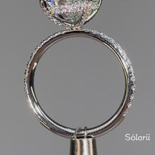 Solarii New Arrived 4.0ct Cushion Cut Engagement Ring