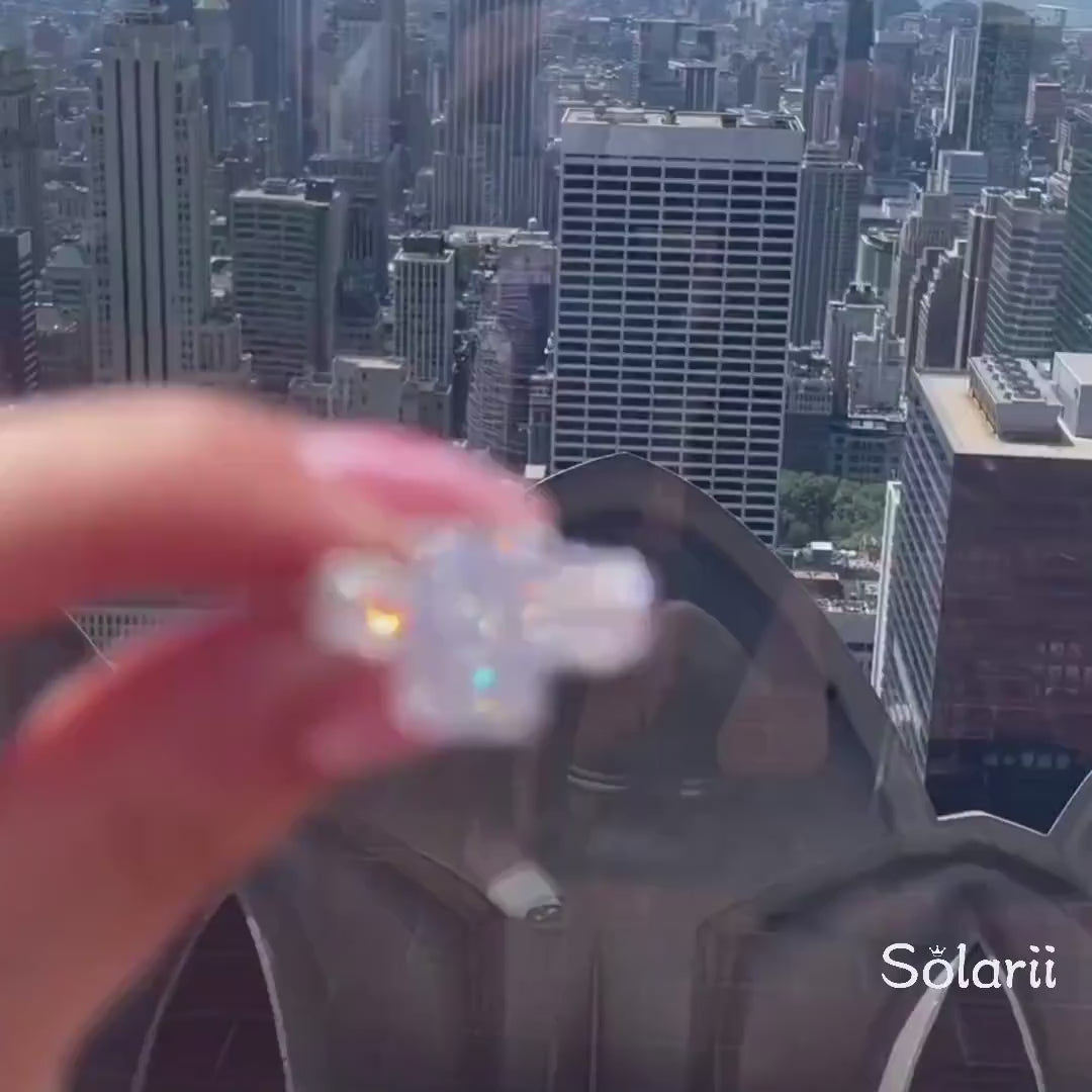 Solarii New Arrived 4.0ct Radiant Cut Engagement Ring