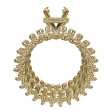 Radiant wedding ring set — refined symmetric main-stone facets; original setting and side stones retained