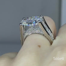 Solarii New Arrived 5.0ct Oval Cut Engagement Ring