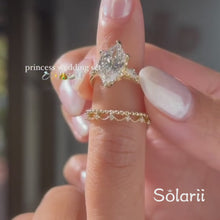 Exquisite 3.0ct Marquise Cut Jillian Lace 3PC Wedding Ring Set in Sterling Silver