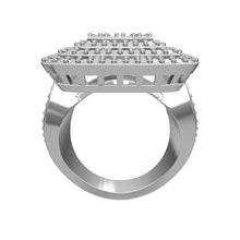 Interactive 3D — 1231 square cluster ring