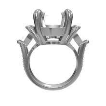 Solarii ice-flower ring — interactive 3D model