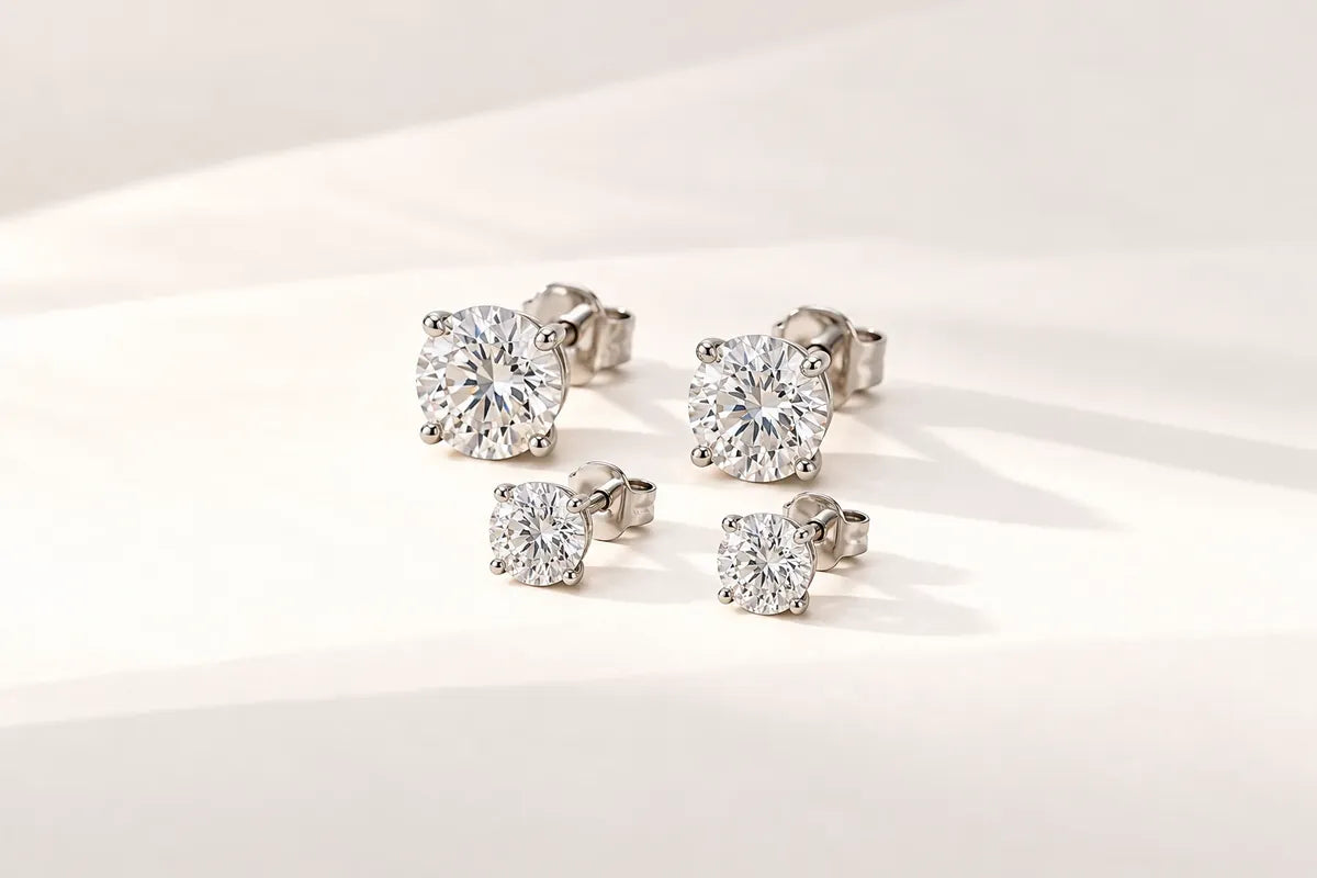 Stud earrings