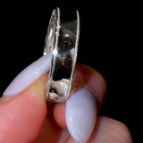 Secret Emerald Cut Statement Ring with Milgrain Detail